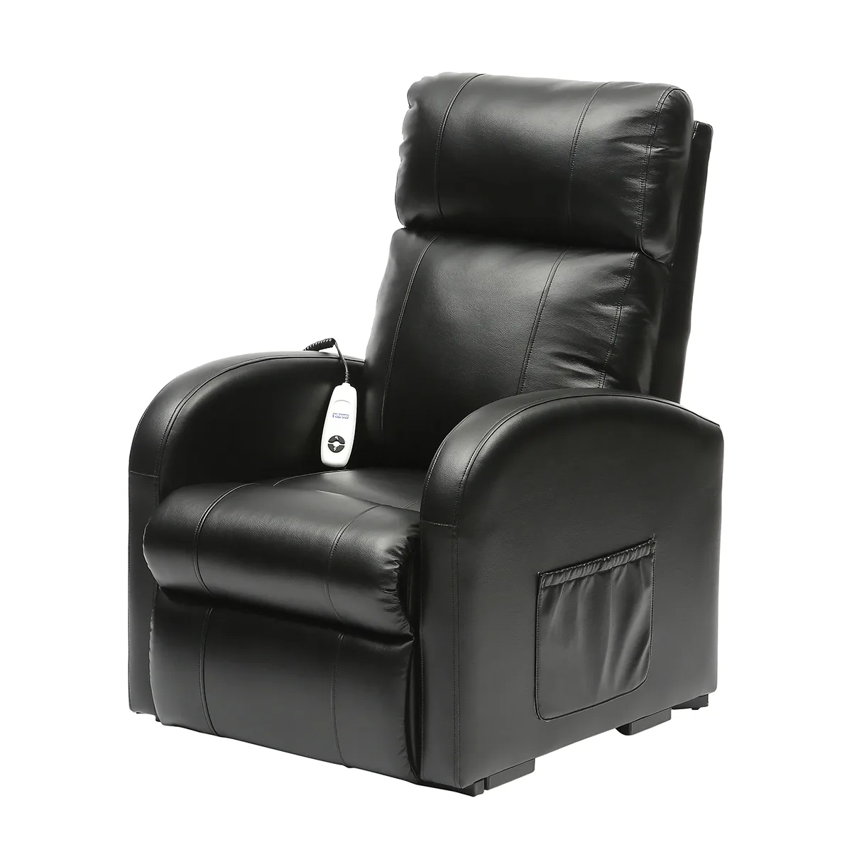 Daresbury Rise and Recline Chair in Black PU.jpg